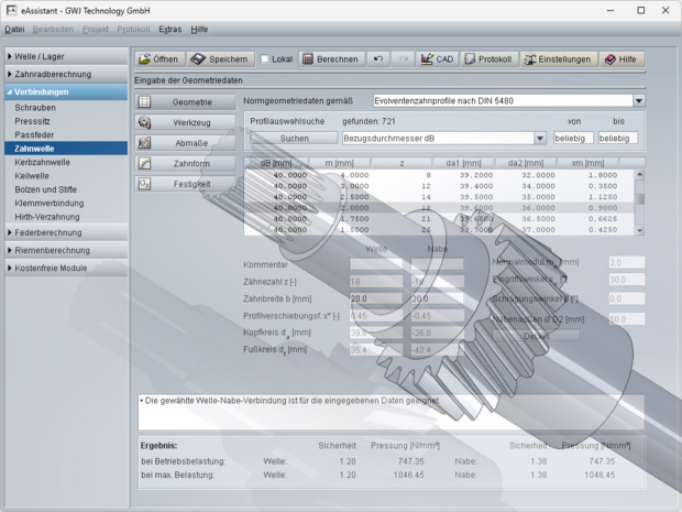 Welle-Nabe Verbindungen
