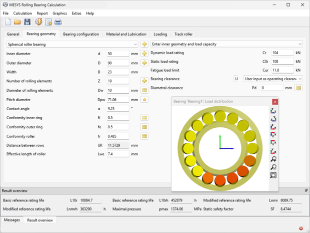 Rolling Bearing Calculation